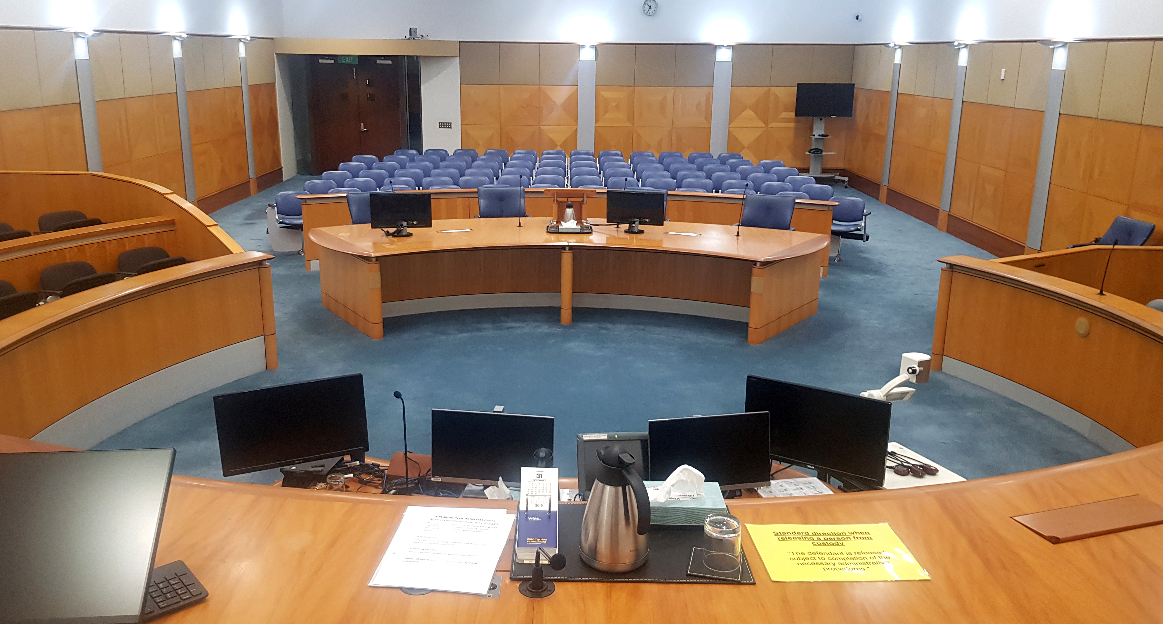 Inside a Supreme Court courtroom in Darwin