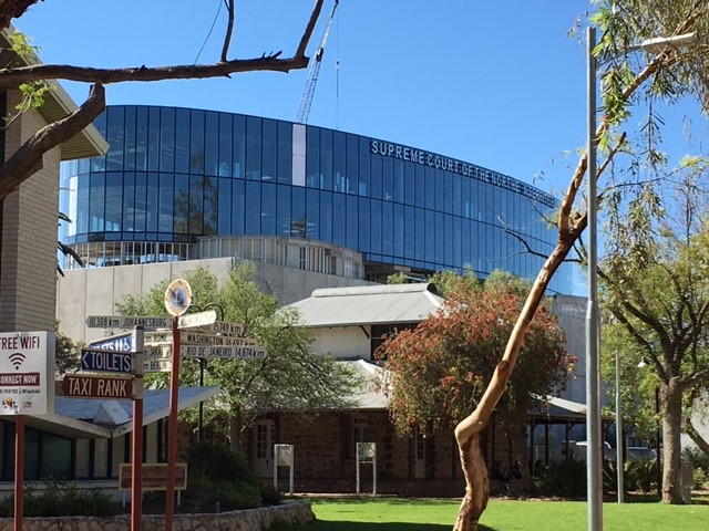 NT Supreme Court building in Alice Springs
