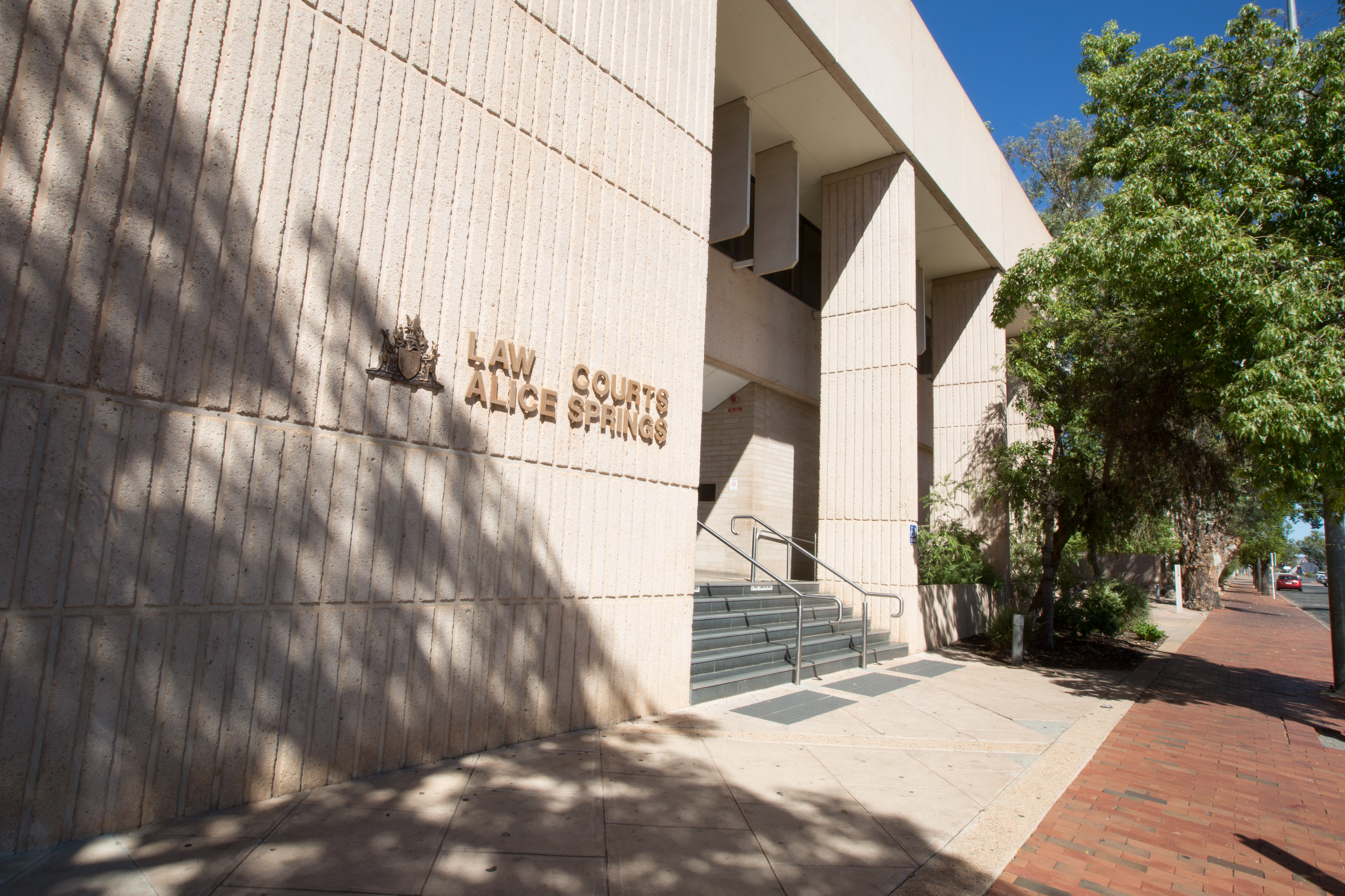The Alice Springs Law Courts building
